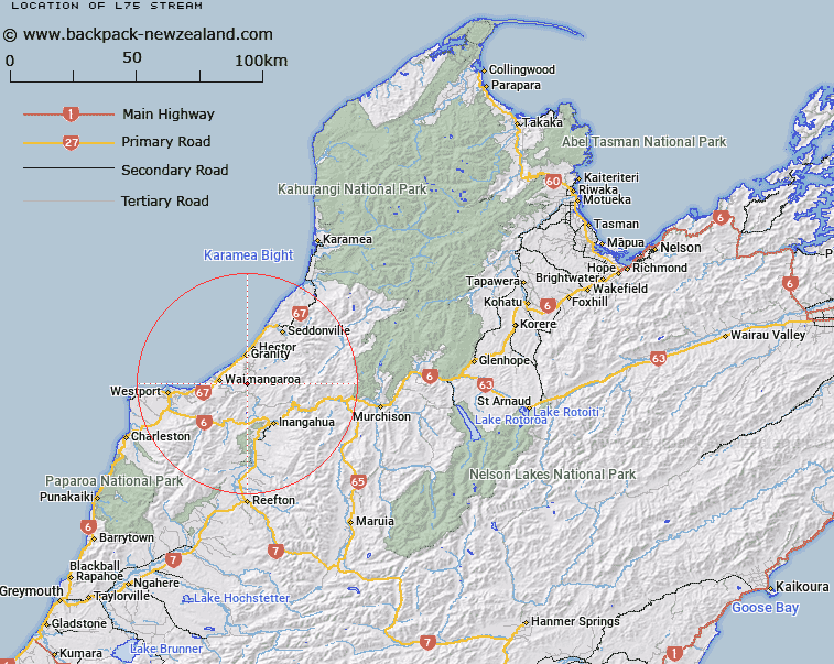 L75 Stream Map New Zealand