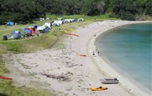 Waikahoa Bay Campsite . Mimiwhangata Coastal Park