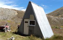 A Frame Hut . Hakatere Conservation Park