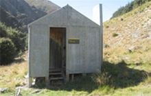 Ashton Hut . Eyre Mountains/Taka Rā Haka Conservation Park