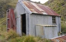 Ballarat Hut - Flood Burn . Skippers area