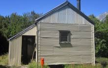 Evans Hut . Rangitata and Rakaia Rivers area