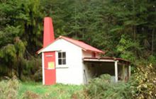 Goat Creek Hut . Mokihinui River area