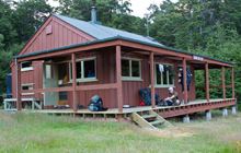 Hamilton Hut . Craigieburn Forest Park