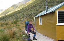 Harman Hut . Kelly Range - Styx River area