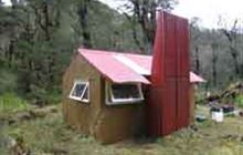 Top Gorge Hut . Ruahine Forest Park