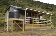 Jubilee Hut . Silver Peaks Scenic Reserve