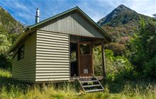 Julia Hut . Kelly Range - Styx River area