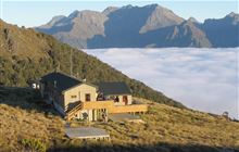 Luxmore Hut . Fiordland National Park, Lake Te Anau area