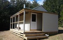 Mid Goulter Hut . Mount Richmond Forest Park