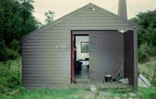 Middy Creek Hut . Mount Richmond Forest Park