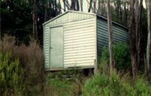 Tautuku Hut . Catlins Conservation Park