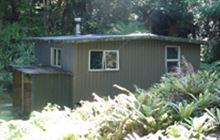 The Gut Hut . Fiordland National Park