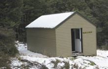 Top Gordon Hut . Leatham Conservation Area