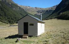 Top Misery Hut . Leatham Conservation Area