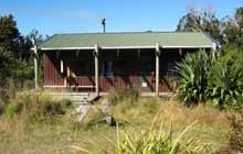 Waingongoro Hut . Dawson Falls area, Egmont National Park