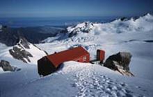 Centennial Hut . Westland Tai Poutini National Park