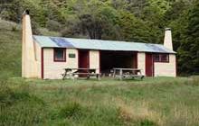 Flora Hut . Kahurangi National Park, Mount Arthur area