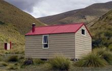 Otamatapaio Hut . Oteake Conservation Park