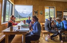 Siberia Hut . Mount Aspiring National Park