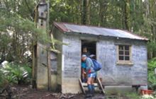 Turnbull's (Big Dam) Hut . Longwood Forest Conservation Area